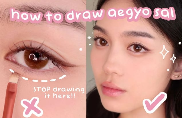 How to Draw Aegyo Sal for Beginners (different shapes, mistakes to avoid) img