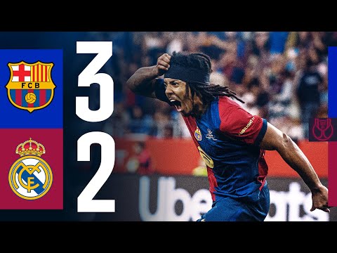 HIGHLIGHTS | FC BARCELONA 3 vs 2 REAL MADRID | EL CLÁSICO | COPA DEL REY FINAL 24/25 | CHAMPIONS!🔵🔴🏆 img